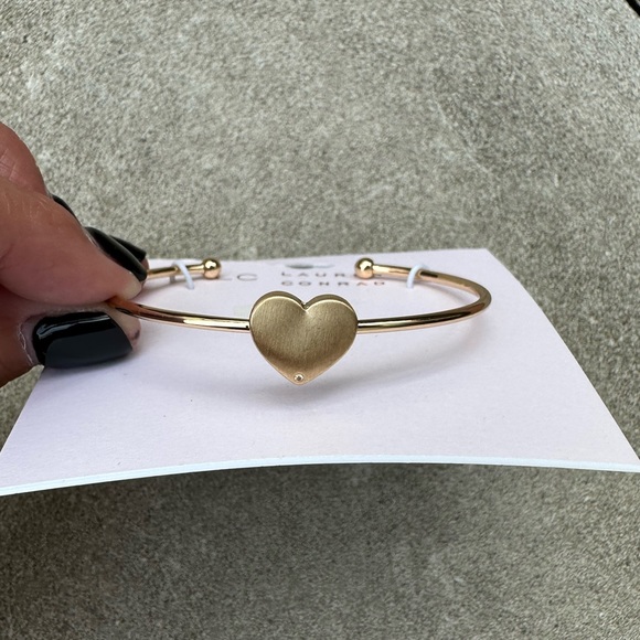 Heart Cuff Bracelet by Lauren Conrad NWT - Picture 6 of 8